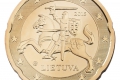 Litauische Euro-Münze: 20 Cent