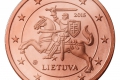 Litauische Euro-Münze: 2 Cent