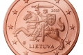 Litauische Euro-Münze: 2 Cent