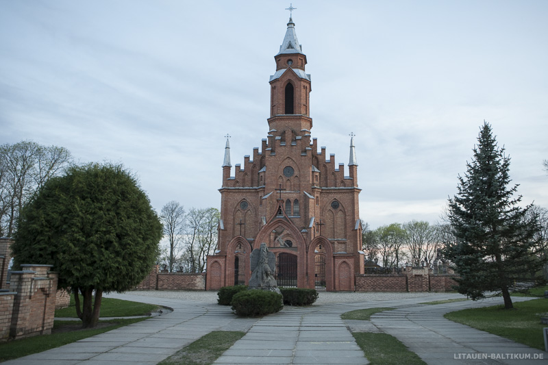 Kernavė – Kulturreservat und Welterbe: Kirche