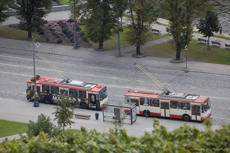Trolleybus (Oberleitungsbus) in Vilnius