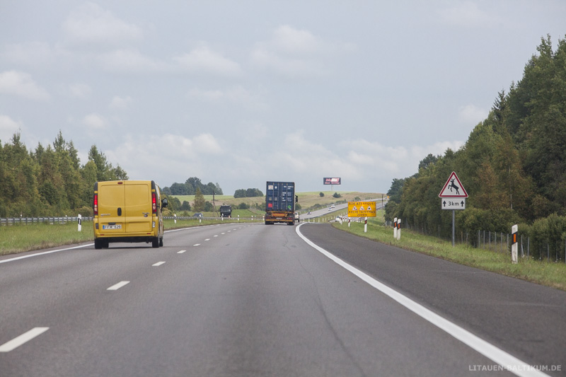 Autobahn in Litauen
